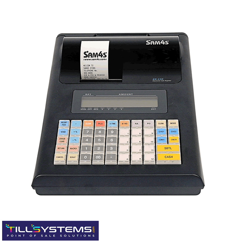 Sam4s ER-230BEJ Portable Cash Register