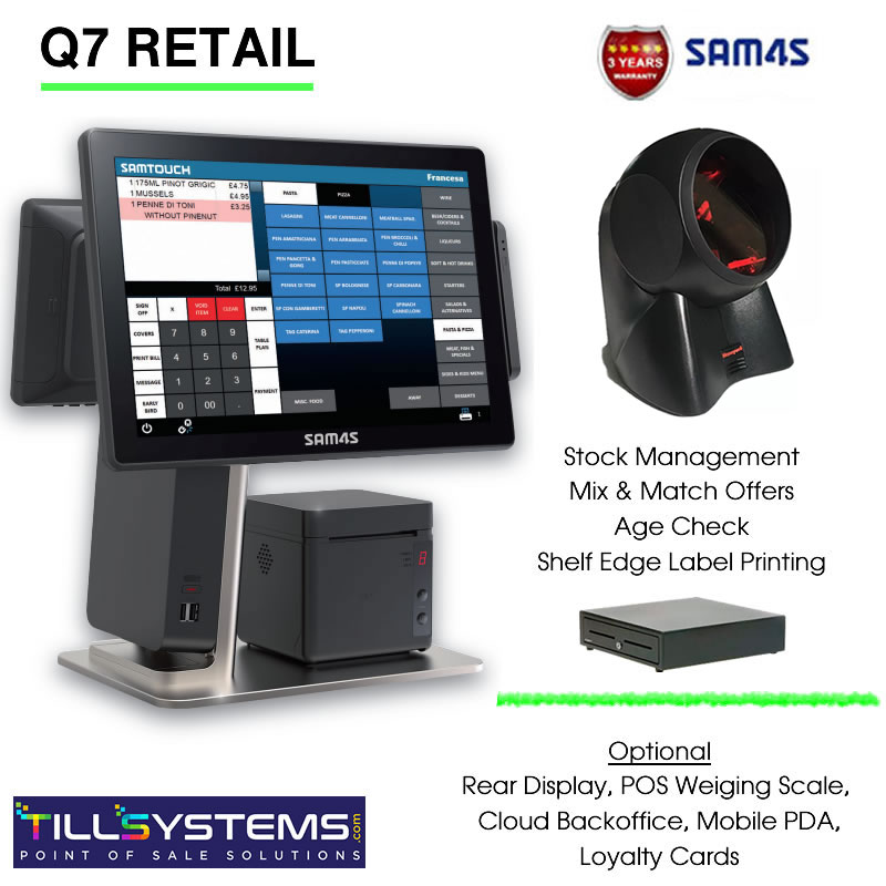 Sam4s Q7 (Forza) Retail EPoS System